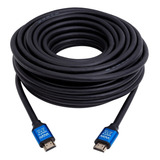 Cabo Hdmi 10m Blindado 2.0 Ethernet 10 Metros 4k 3d 2160p