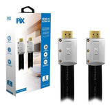 Cabo Hdmi 2.0 - 4k Hdr 19p 2m Flat Desmontavel - 018-9822