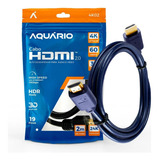 Cabo Hdmi 2.0 4k 3d 2m