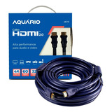 Cabo Hdmi 2.0 De 15 Metros