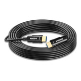 Cabo Hdmi 2.0 Fibra Óptica Ativa (aoc) 4k Hdcp2.2 18gbp 5m