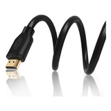 Cabo Hdmi 2 Metros 3d 4k 2.0 Alta Definição Ponta Dourada Tv