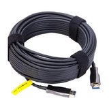 Cabo Hdmi 4k 8k 120hz 2.1 Fibra Óptica Blindado 20m Qled