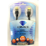 Cabo Hdmi 7.1 3d Diamond Conector Banhado A Ouro 5m Full Hd