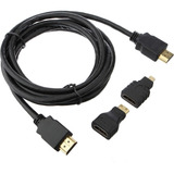 Cabo Hdmi Adaptador Micro E Mini