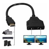 Cabo Hdmi Divisor Splitter Duplicador Y