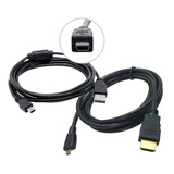 Cabo Hdmi E Usb P/ Gopro