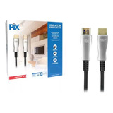 Cabo Hdmi Fibra Ótica Ativa 2.1 20 Metros - 8k Hdr Original
