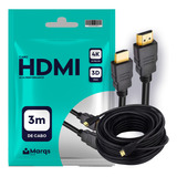 Cabo Hdmi Gold 3m Metros Mts