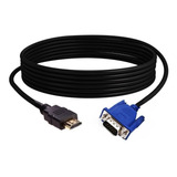 Cabo Hdmi Macho Para Vga Macho