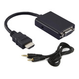 Cabo Hdmi P/ Vga Conversor Pc