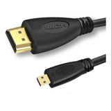 Cabo Hdmi Para Micro Hdmi 2.0 4k De 10 Metros - Rb Tronics