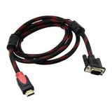 Cabo Hdmi Para Vga Macho 1.80