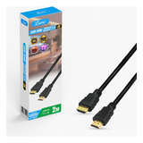 Cabo Hdmi X Micro Hdmi 4k Ultra Hd Com Filtro 2m Lumi