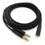 Cabo Headset Extensor Pc 3polos P3/2p2-3.5mm
