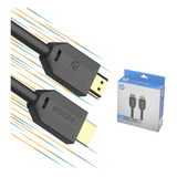 Cabo Hp Hdmi 4k Gold 18gbps Ultra Hd 3d 2 Metros Original Nf