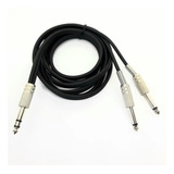Cabo Insert Y P10 Stereo X 2 P10 Mono 7 Metros Fg Tec Cabos