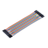 Cabo Jumper 20 Cm Macho X Femea 40 Unidades Para Arduino