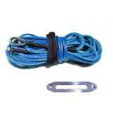 Cabo Kevlar Sintético 11mm Para Guincho Sem Gancho + Guia