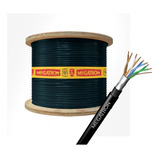 Cabo Lan Blindado Cat5e Ext Dupla Capa 100 Metros 100% Cobre