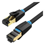 Cabo Lan Giga Ethernet Cat 8 Deluxe Vention 15 Metros Ikabn