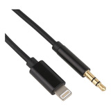 Cabo Lightning / 3.5mm Aux Áudio P2 P/ iPhone 11 Xs Xr X 8 7