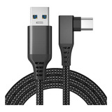 Cabo Link Quest 5 Metros Revestido Em Nylon + Resistência Nf