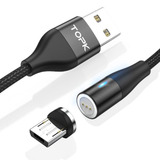 Cabo Magnético Turbo Topk 2ª Geração Micro Usb - Type-c