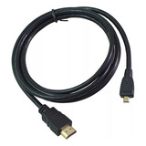 Cabo Micro Hdmi 1,50 Metros P/ Blackmagic Atem Mini Pro