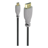 Cabo Micro Hdmi X Hdmi 2.0 Ultra Hd 4k 3d Hdr Pix 2 Metros