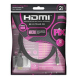 Cabo Micro Hdmi X Hdmi 2.0 Ultra Hdtv 3d 4k 2 Metros