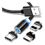 Cabo Micro-usb Essager Magnético Para Samsung