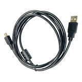 Cabo Mini Usb Com Filtro V3 5 Pinos Alta Velocidade 1,5 Mt