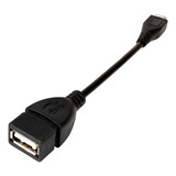 Cabo Otg Adaptador Micro Usb V8 Para Pendrive Celular 10 Uni