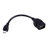 Cabo Otg Micro Usb 5p Adap