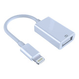 Cabo Otg Usb Compatível Com iPhone E iPad Pendrive Teclado