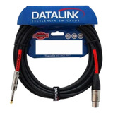 Cabo P/ Microfone Datalink Gd005 10m Xlr P10
