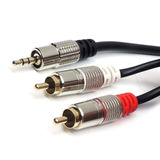 Cabo P2 Stereo X 2 Rca