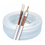 Cabo Para Câmera C/ Energia Coaxial 4mm Cftv Condutti - 50m
