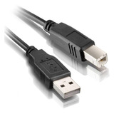 Cabo Para Impressora Usb 2.0 Am X Bm 3m Pluscable Pc-usb3001 Cor Preto