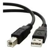 Cabo Para Impressora Usb 2.0 Epson Hp Canon 1,5 Metros