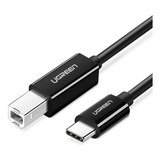 Cabo Para Impressoras Ugreen Usb-c Para