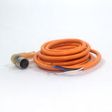 Cabo Para Sensor M12 4 Pinos 90° C/led Indicador Pnp 2 Metro