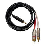 Cabo Philips Auxiliar P2 Estereo X 2 Rca Ou Xlr Ou P10 20met