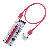 Cabo Placa Riser Usb 3.0 Pci-e Mineração Ethereum Btc