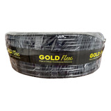 Cabo Pp 2x0,50 - Fio Flexível 2 Vias De 0,50mm² - 100 Metros Cor Da Cobertura Preto