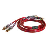Cabo Rca 1 Metro Blindado Vermelho 5mm Technoise 400p