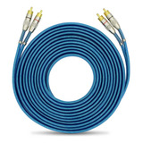  Cabo Rca 5 Metros Dupla Blindagem Cobre 5m Blindado 5mm