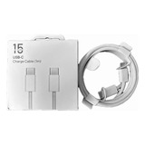 Cabo Recarga 60w Conector Usb-c 1m Trançado Para iPhone 15