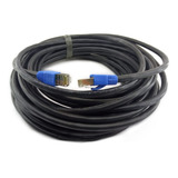 Cabo Rede Cat6 Blindado Ftp Externo Dupla Capa 7mt Montado